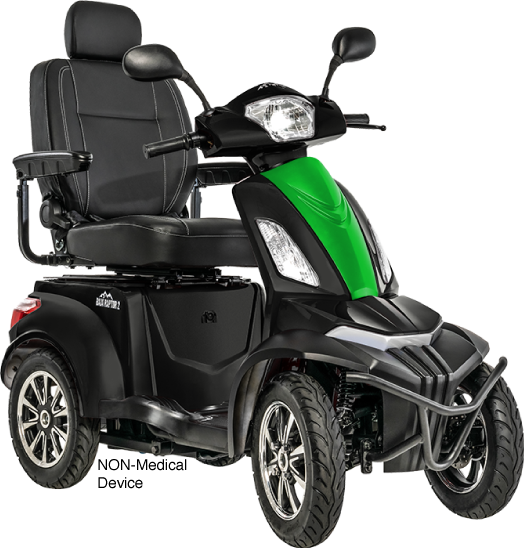 Baja Raptor 2 - Matte Black Green Machine